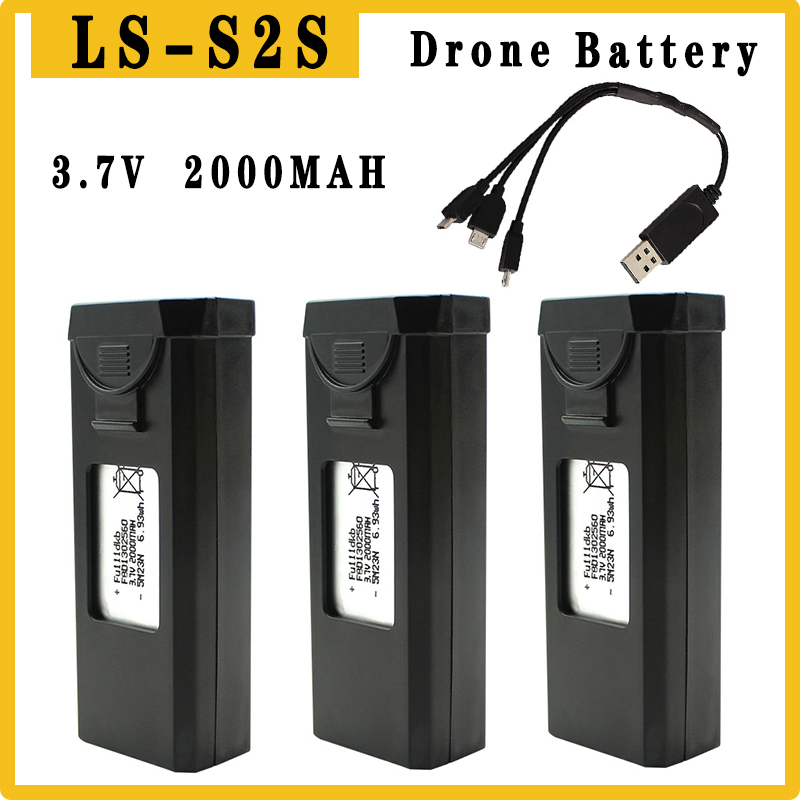 Eachine Drone E58 - Original S2S Drones Battery 3.7V 2000mAh