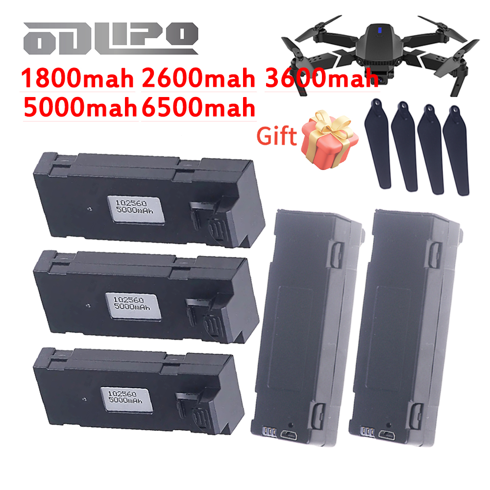 NEW Upgrade E88 Battery 6500ma - đánh giá và giá Eachine Drone E58