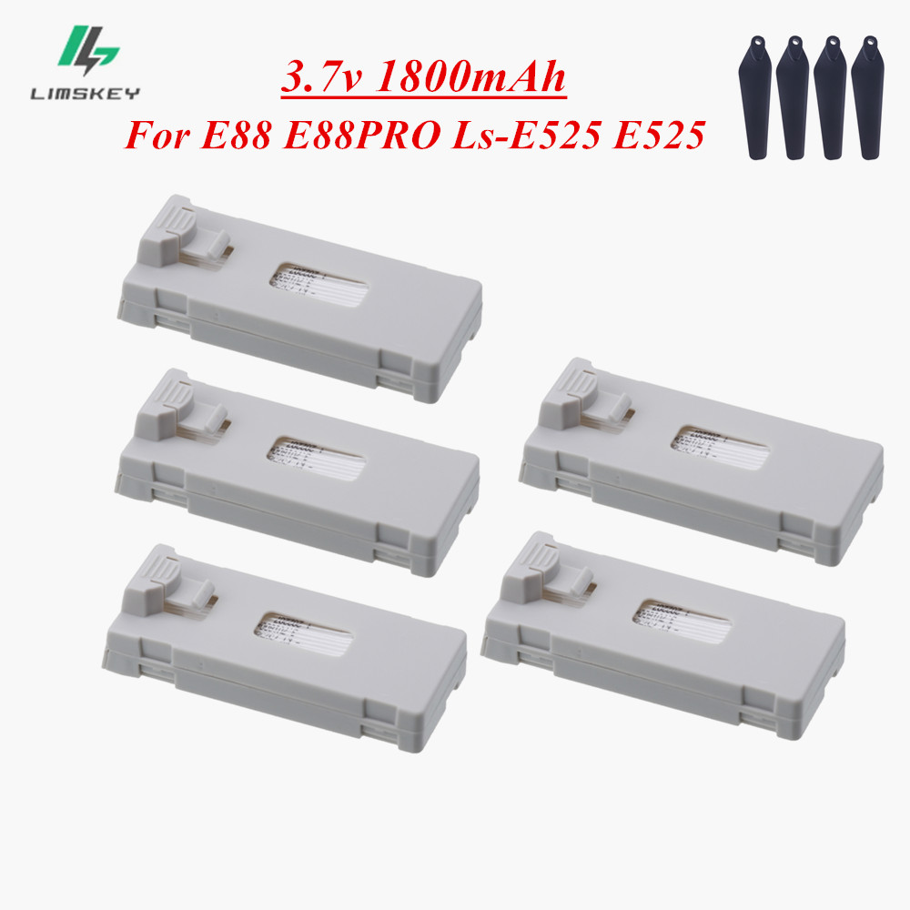 3.7V 1800mAh RC Drone Battery  - đánh giá và giá Eachine Drone E58